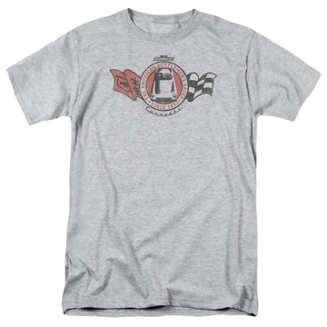 Athletic heather men's regular fit t-shirt with Chevrolet Gentlemens Racer graphic