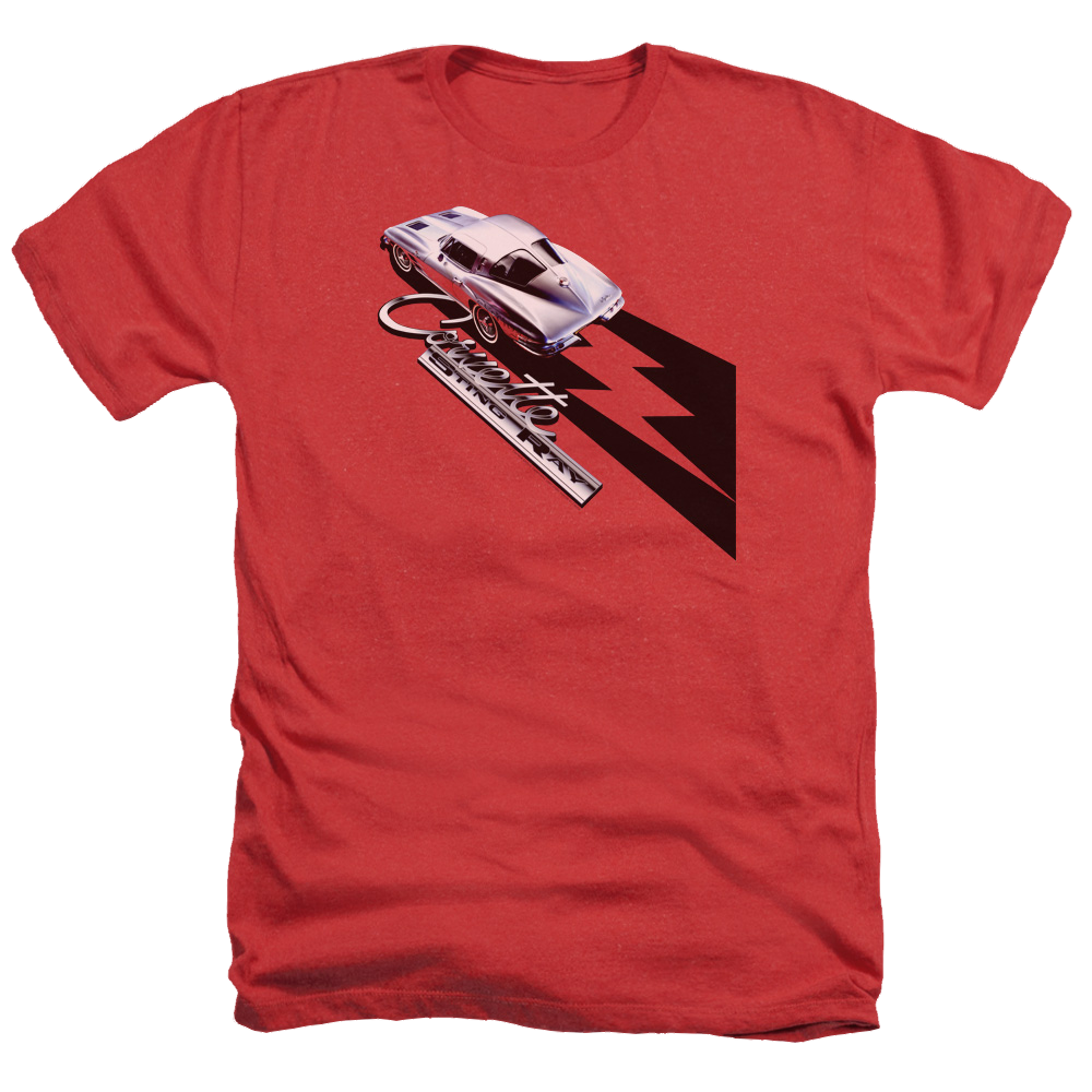 Chevrolet Split Window Sting Ray - Men's Heather T-Shirt Men's Heather T-Shirt Chevrolet   
