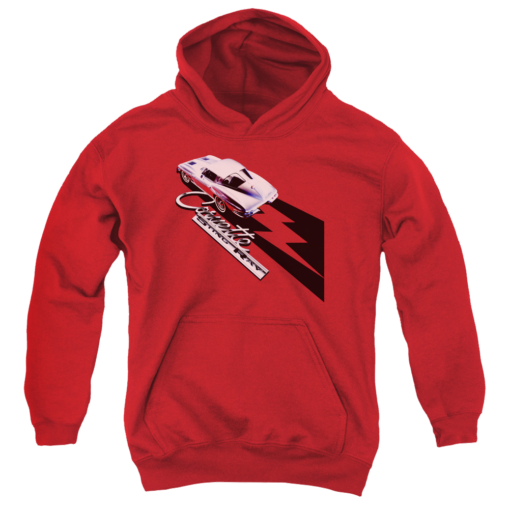 Chevrolet Split Window Sting Ray - Youth Hoodie (Ages 8-12) Youth Hoodie (Ages 8-12) Chevrolet   