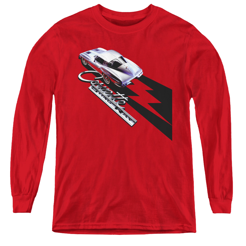 Chevrolet Split Window Sting Ray - Youth Long Sleeve T-Shirt Youth Long Sleeve T-Shirt Chevrolet   