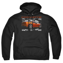 Chevrolet Orange Z06 Vette - Pullover Hoodie Pullover Hoodie Chevrolet   