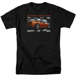 Chevrolet Orange Z06 Vette - Men's Regular Fit T-Shirt Men's Regular Fit T-Shirt Chevrolet   