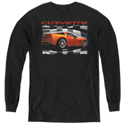 Chevrolet Orange Z06 Vette - Youth Long Sleeve T-Shirt Youth Long Sleeve T-Shirt Chevrolet   