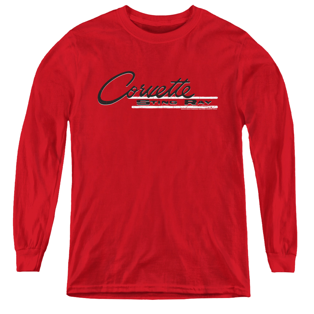 Chevrolet Retro Stingray - Youth Long Sleeve T-Shirt Youth Long Sleeve T-Shirt Chevrolet   