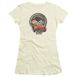 Chevrolet Vette Fun - Juniors T-Shirt Juniors T-Shirt Chevrolet   