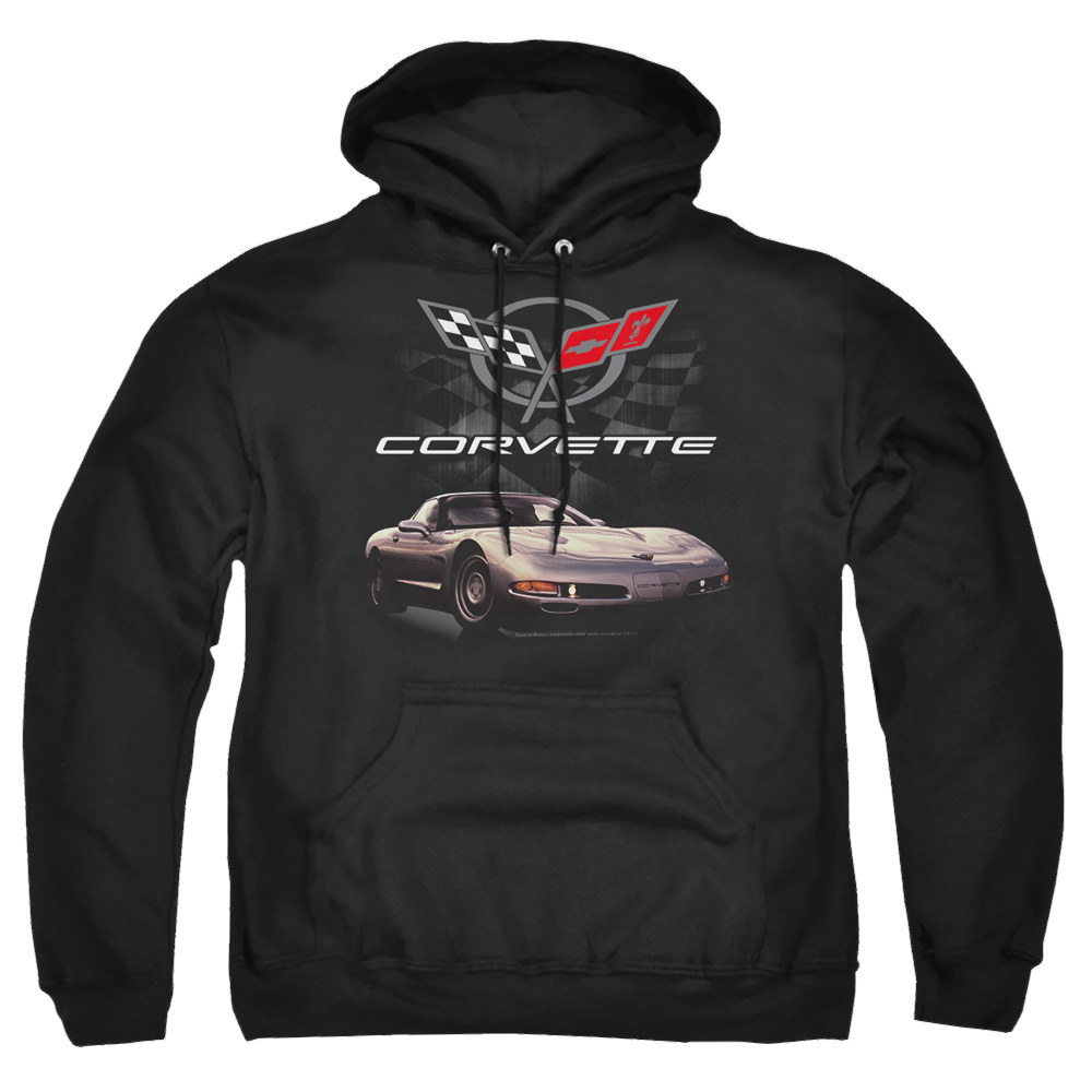 Chevrolet Checkered Past - Pullover Hoodie Pullover Hoodie Chevrolet   