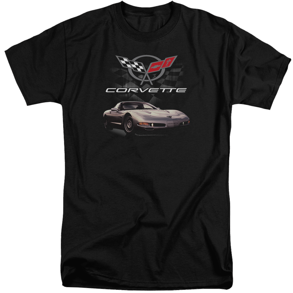 Chevrolet Checkered Past - Men's Tall Fit T-Shirt Men's Tall Fit T-Shirt Chevrolet   