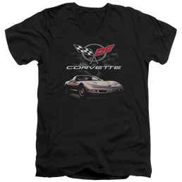 Chevrolet Checkered Past - Men's V-Neck T-Shirt Men's V-Neck T-Shirt Chevrolet   