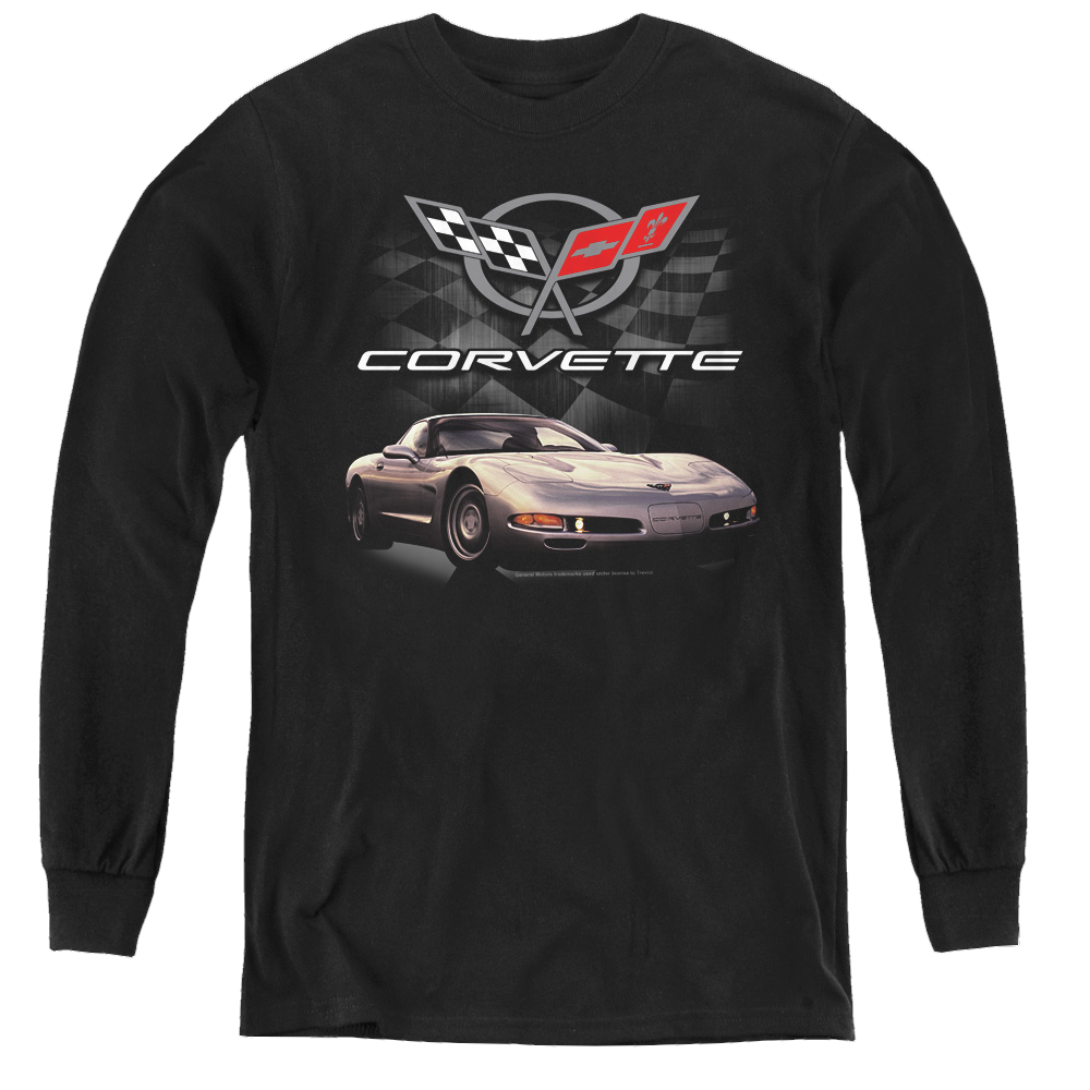 Chevrolet Checkered Past - Youth Long Sleeve T-Shirt Youth Long Sleeve T-Shirt Chevrolet   