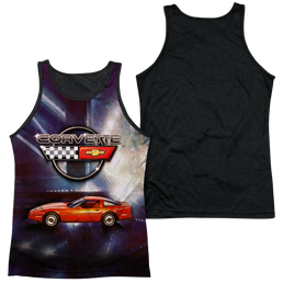 Chevrolet Lines Of Light Men's Black Back Tank Men's Black Back Tank Chevrolet   