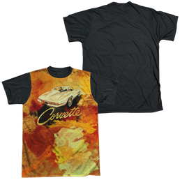 Chevrolet Painted Sting Ray - Men's Black Back T-Shirt Men's Black Back T-Shirt Chevrolet   