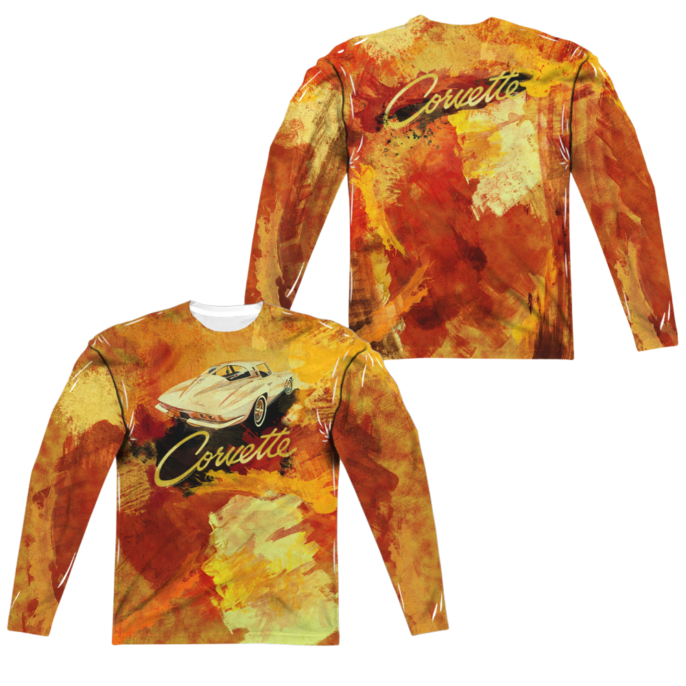 Chevrolet Painted Sting Ray Men's All-Over Print T-Shirt Men's All-Over Print Long Sleeve Chevrolet   