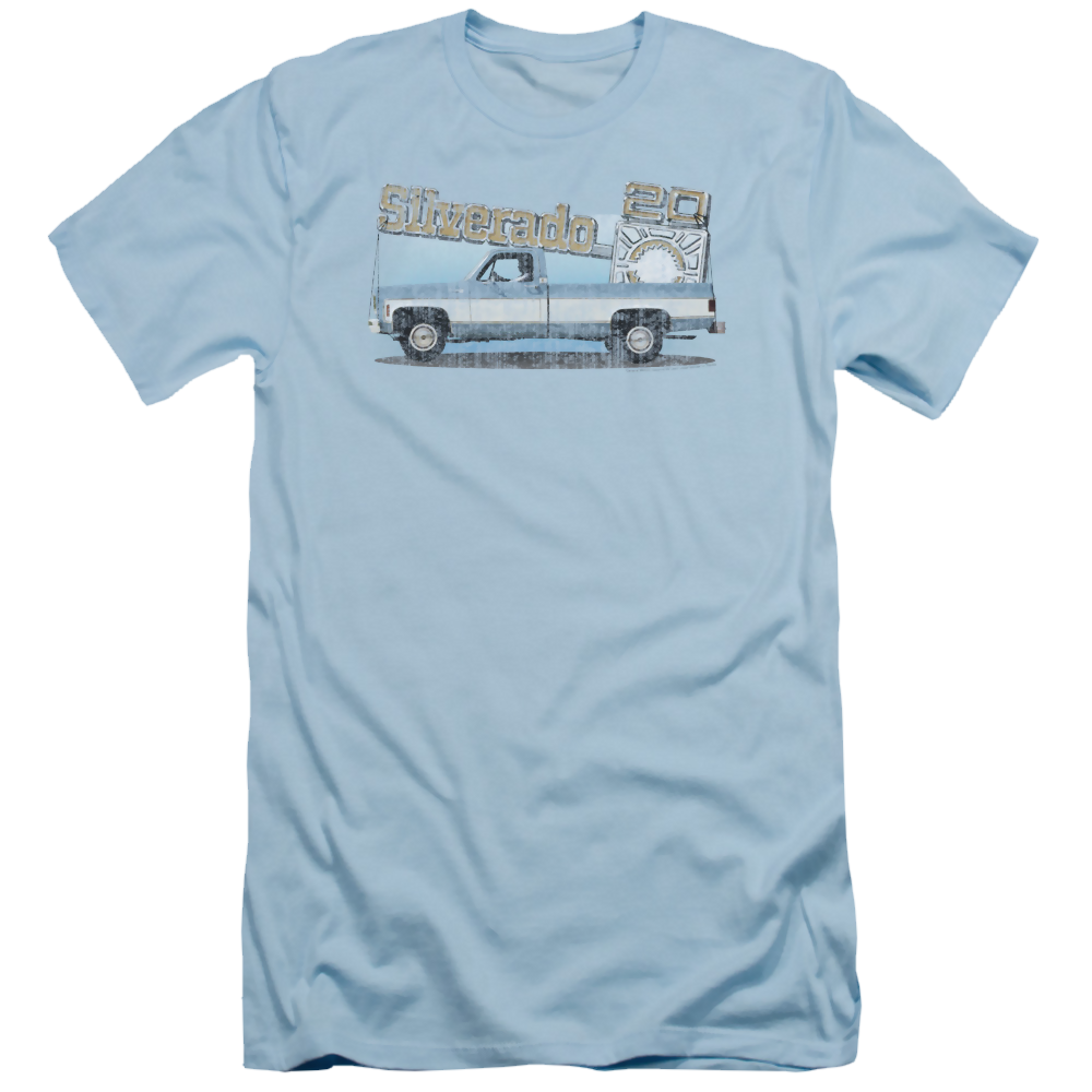 Chevrolet Old Silverado Sketch - Men's Slim Fit T-Shirt Men's Slim Fit T-Shirt Chevrolet   