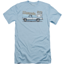 Chevrolet Old Silverado Sketch - Men's Slim Fit T-Shirt Men's Slim Fit T-Shirt Chevrolet   