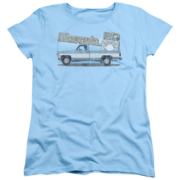 Chevrolet Old Silverado Sketch - Women's T-Shirt Women's T-Shirt Chevrolet   