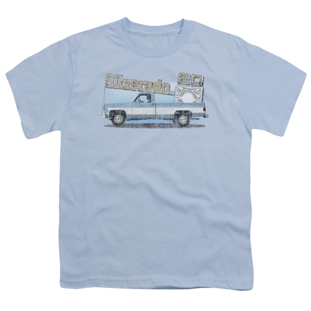 Chevrolet Old Silverado Sketch - Youth T-Shirt (Ages 8-12) Youth T-Shirt (Ages 8-12) Chevrolet   