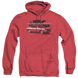 Chevrolet 65 Corvair Mona Spyda Coupe - Heather Pullover Hoodie Heather Pullover Hoodie Chevrolet   