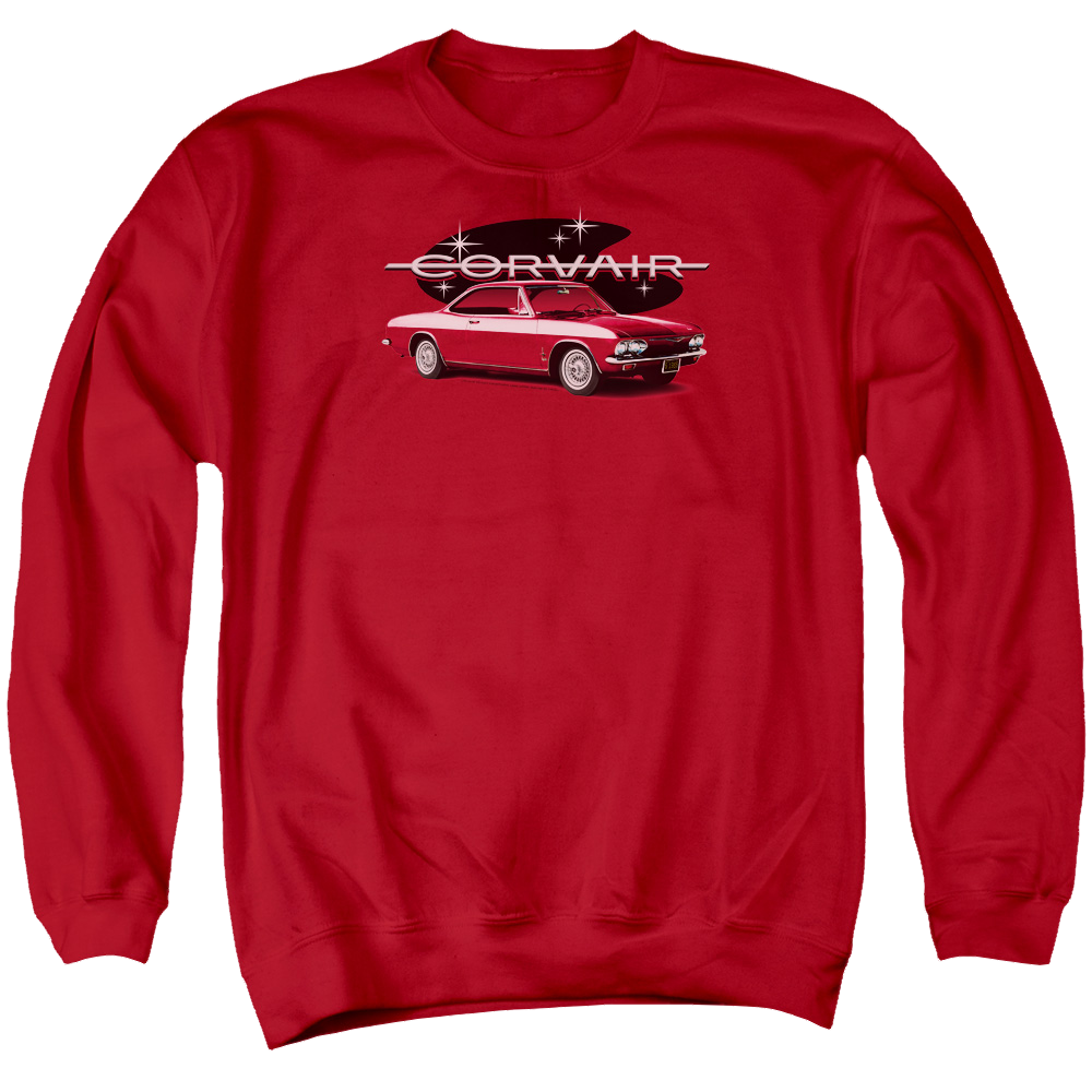 Chevrolet 65 Corvair Mona Spyda Coupe - Men's Crewneck Sweatshirt Men's Crewneck Sweatshirt Chevrolet   