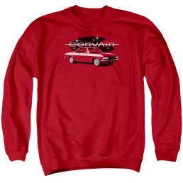 Chevrolet 65 Corvair Mona Spyda Coupe - Men's Crewneck Sweatshirt Men's Crewneck Sweatshirt Chevrolet   