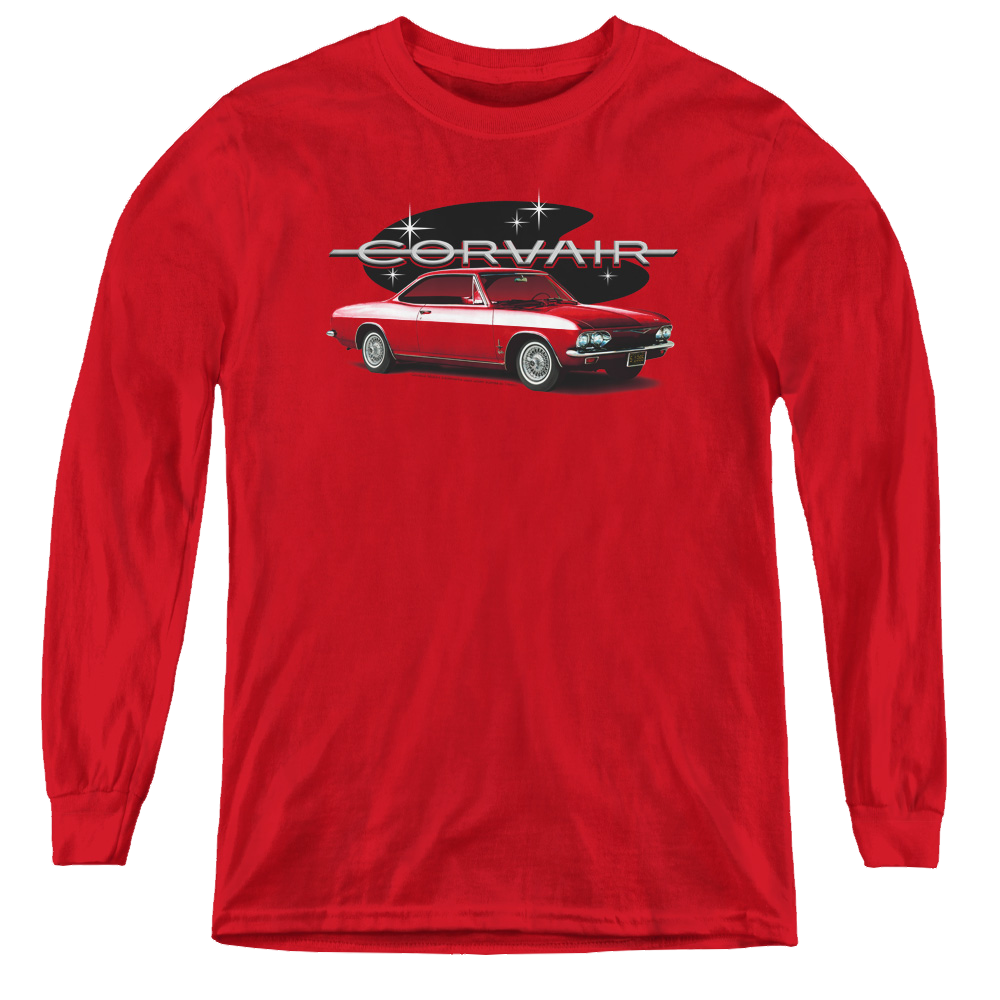 Chevrolet 65 Corvair Mona Spyda Coupe - Youth Long Sleeve T-Shirt Youth Long Sleeve T-Shirt Chevrolet   