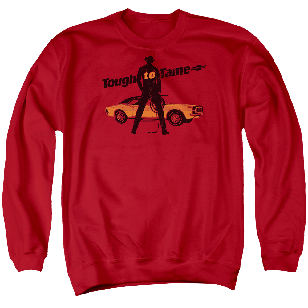 Chevrolet Tough To Tame - Men's Crewneck Sweatshirt Men's Crewneck Sweatshirt Chevrolet   