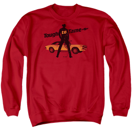 Chevrolet Tough To Tame - Men's Crewneck Sweatshirt Men's Crewneck Sweatshirt Chevrolet   