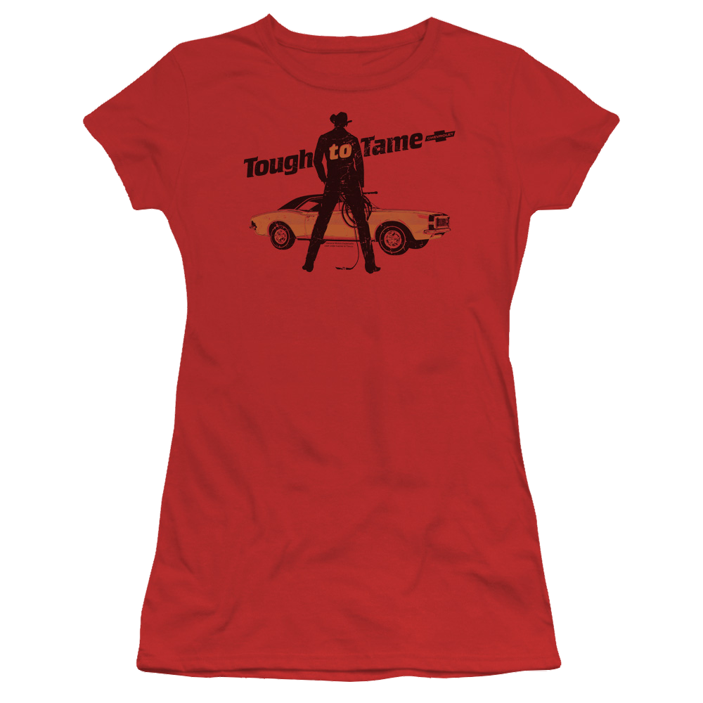 Chevrolet Tough To Tame - Juniors T-Shirt Juniors T-Shirt Chevrolet   