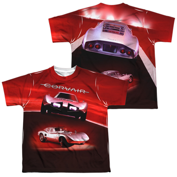 Chevrolet Silver Bullet youth all-over print t-shirt for ages 8 to 12