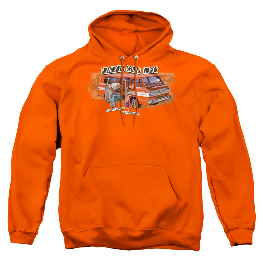 Chevrolet Greenbrier Corvair Sport Wagon - Pullover Hoodie Pullover Hoodie Chevrolet   
