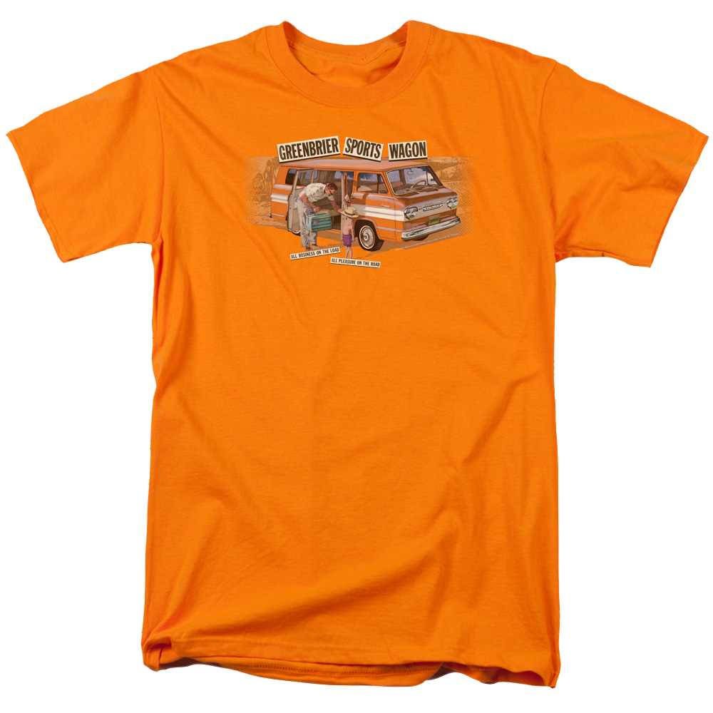 Chevrolet Greenbrier Corvair Sport Wagon - Men's Regular Fit T-Shirt Men's Regular Fit T-Shirt Chevrolet   