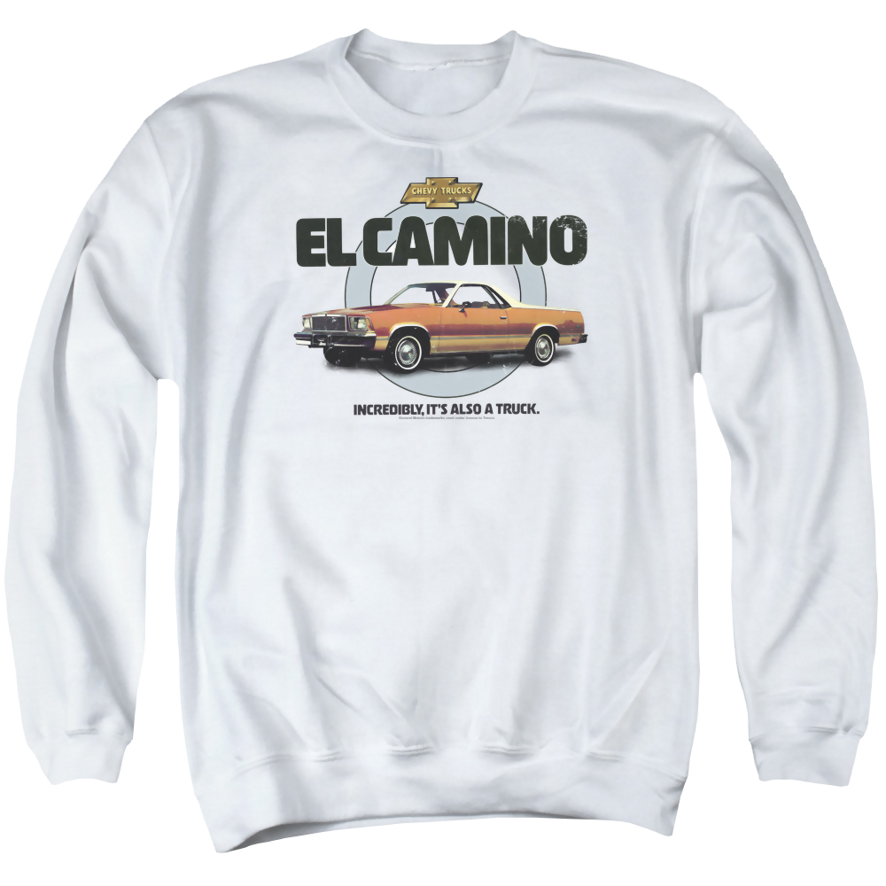 Chevrolet Also A Truck - Men's Crewneck Sweatshirt Men's Crewneck Sweatshirt Chevrolet   