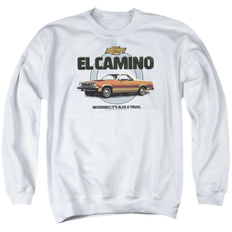 Chevrolet Also A Truck - Men's Crewneck Sweatshirt Men's Crewneck Sweatshirt Chevrolet   
