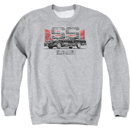 Chevrolet El Camino Ss Mountains - Men's Crewneck Sweatshirt Men's Crewneck Sweatshirt Chevrolet   