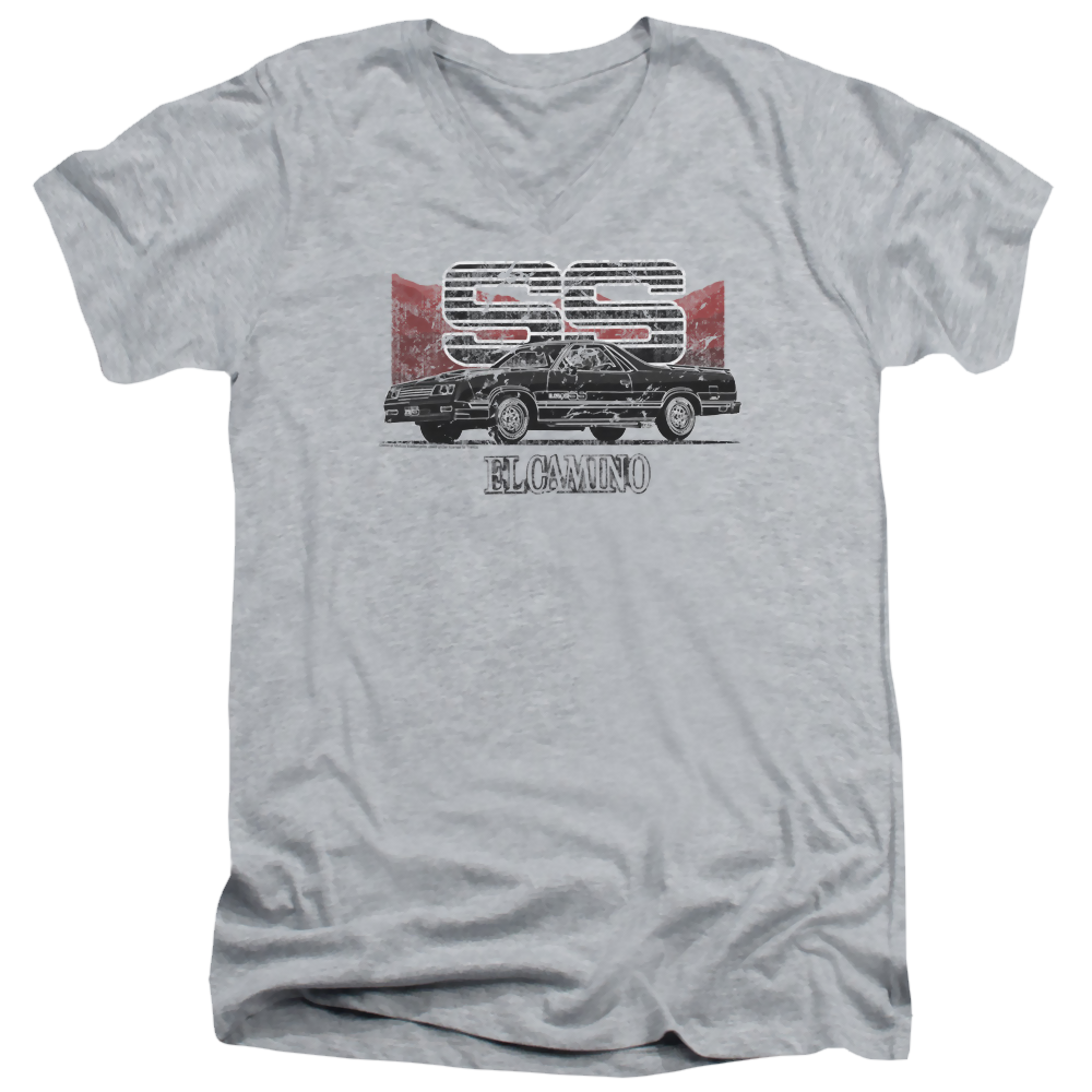 Chevrolet El Camino Ss Mountains - Men's V-Neck T-Shirt Men's V-Neck T-Shirt Chevrolet   