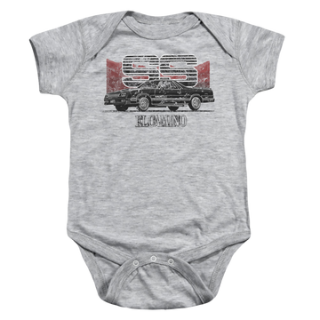 Chevrolet El Camino Ss Mountains - Baby Bodysuit Baby Bodysuit Chevrolet   