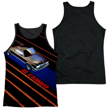 Chevrolet Laser Camino men's black back tank