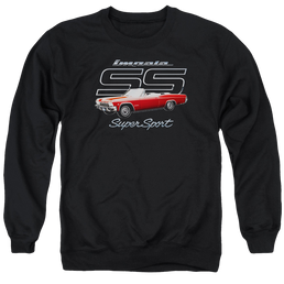 Chevrolet Impala Ss - Men's Crewneck Sweatshirt Men's Crewneck Sweatshirt Chevrolet   
