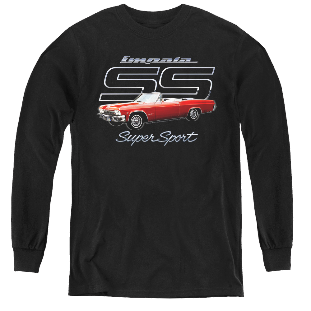 Chevrolet Impala Ss - Youth Long Sleeve T-Shirt Youth Long Sleeve T-Shirt Chevrolet   
