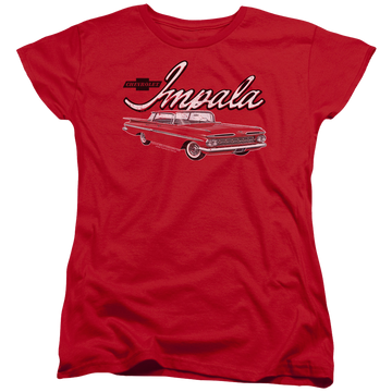 Chevrolet Classic Impala - Women's T-Shirt Women's T-Shirt Chevrolet   