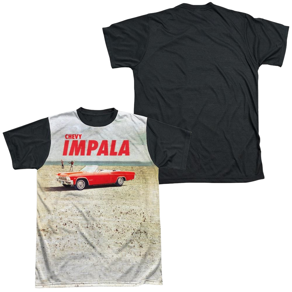 Chevrolet Beach Impala - Men's Black Back T-Shirt Men's Black Back T-Shirt Chevrolet   