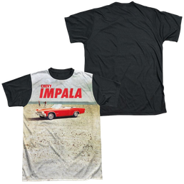 Chevrolet Beach Impala - Men's Black Back T-Shirt Men's Black Back T-Shirt Chevrolet   