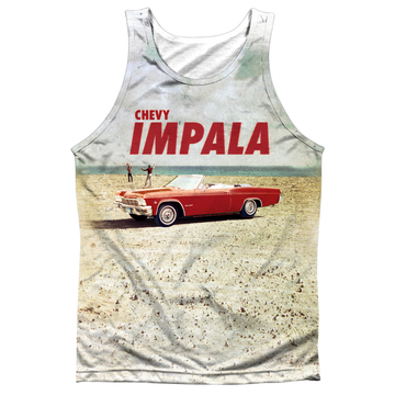 Chevrolet Chevy Beach Impala Adult Tank men's all-over print tank