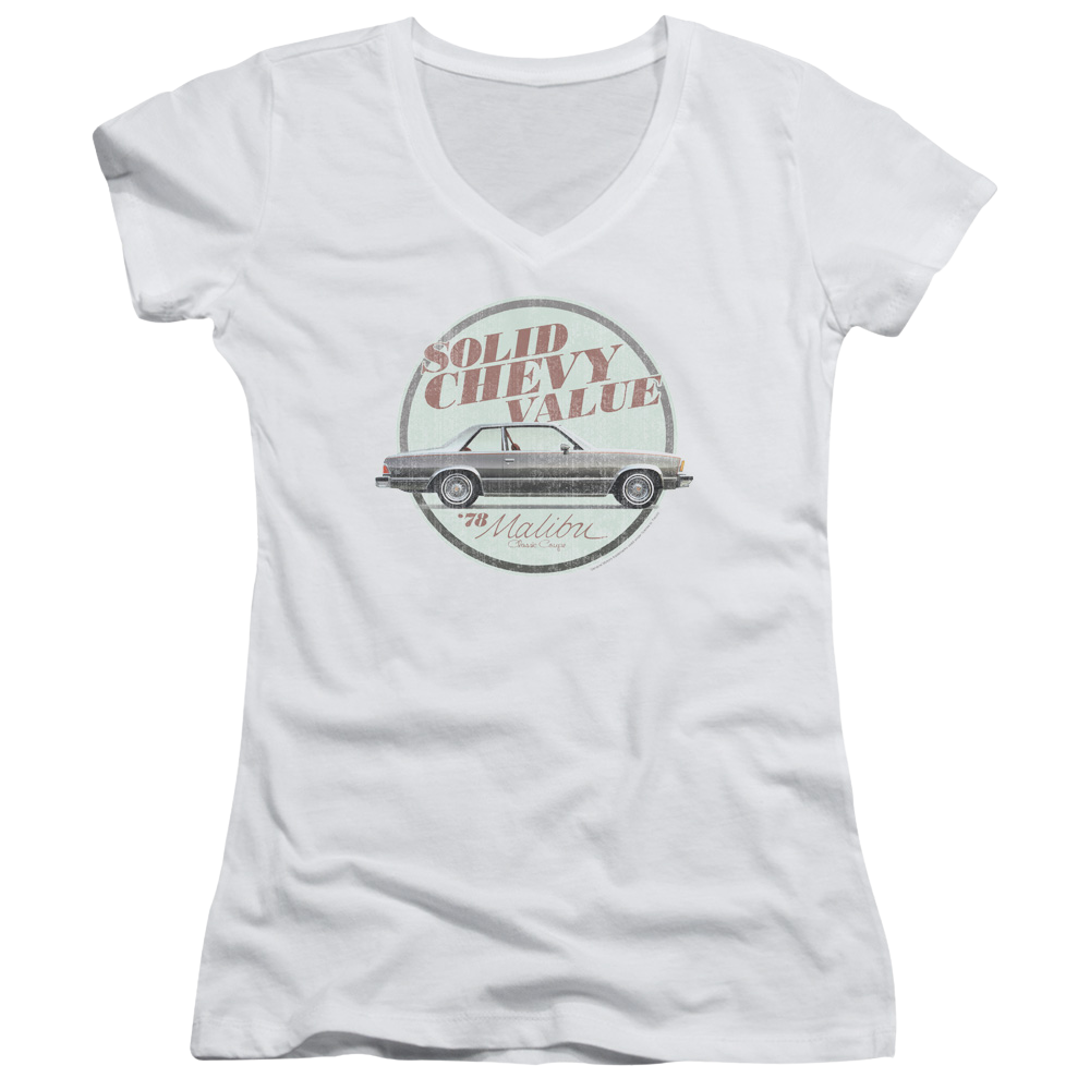 Chevrolet Do The Bu - Juniors V-Neck T-Shirt Juniors V-Neck T-Shirt Chevrolet   