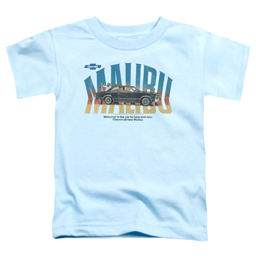 Light blue toddler t-shirt with Chevrolet Thumbs Up graphic