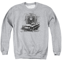 Chevrolet Monte Carlo Drawing - Men's Crewneck Sweatshirt Men's Crewneck Sweatshirt Chevrolet   