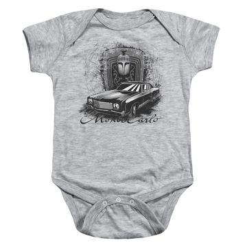 Chevrolet Monte Carlo Drawing - Baby Bodysuit Baby Bodysuit Chevrolet   