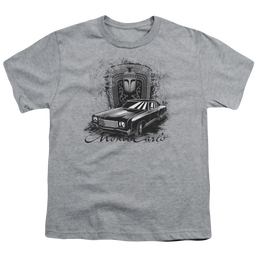 Chevrolet Monte Carlo Drawing - Youth T-Shirt (Ages 8-12) Youth T-Shirt (Ages 8-12) Chevrolet   
