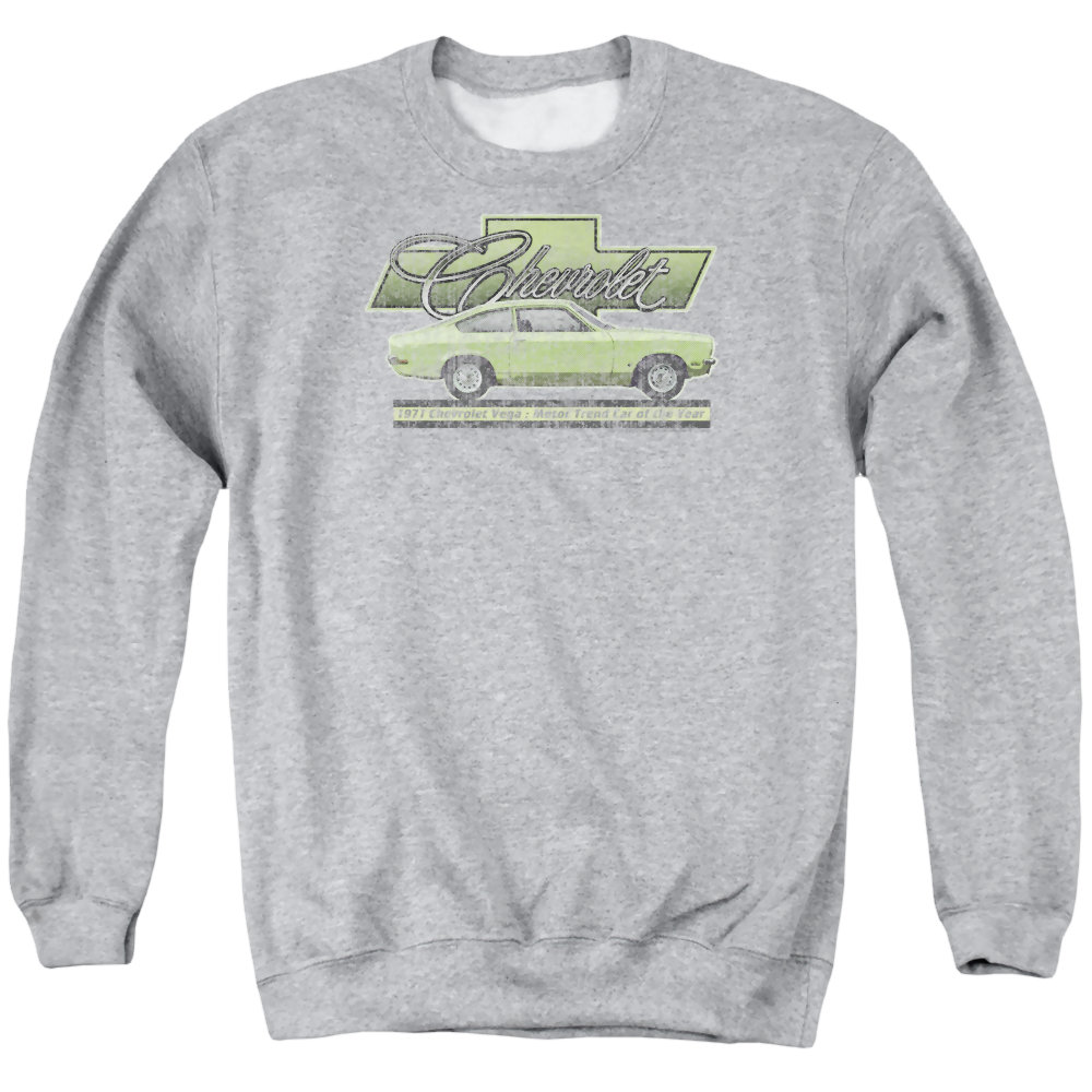 Chevrolet Vega Car Of The Year 71 - Men's Crewneck Sweatshirt Men's Crewneck Sweatshirt Chevrolet   