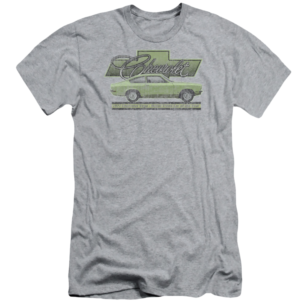 Chevrolet Vega Car Of The Year 71 - Men's Slim Fit T-Shirt Men's Slim Fit T-Shirt Chevrolet   