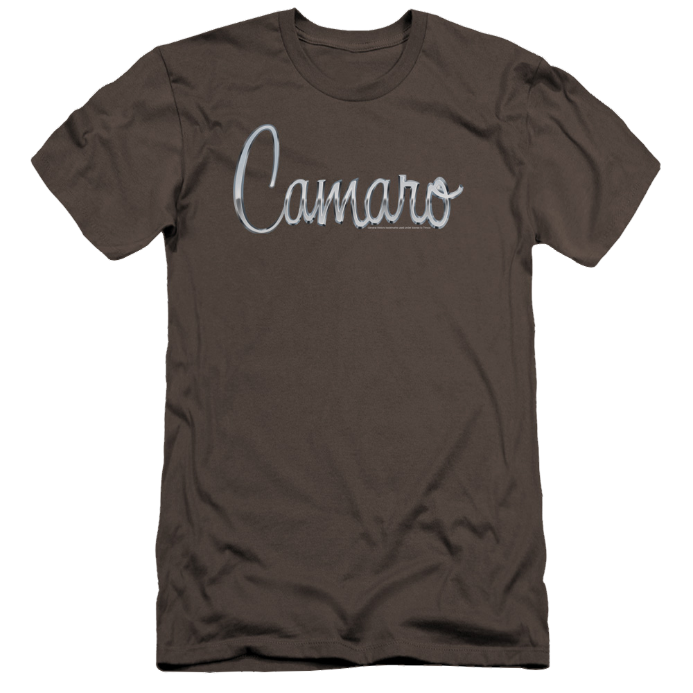 Chevrolet Classic Camaro Metal - Men's Premium Slim Fit T-Shirt Men's Premium Slim Fit T-Shirt Chevrolet   